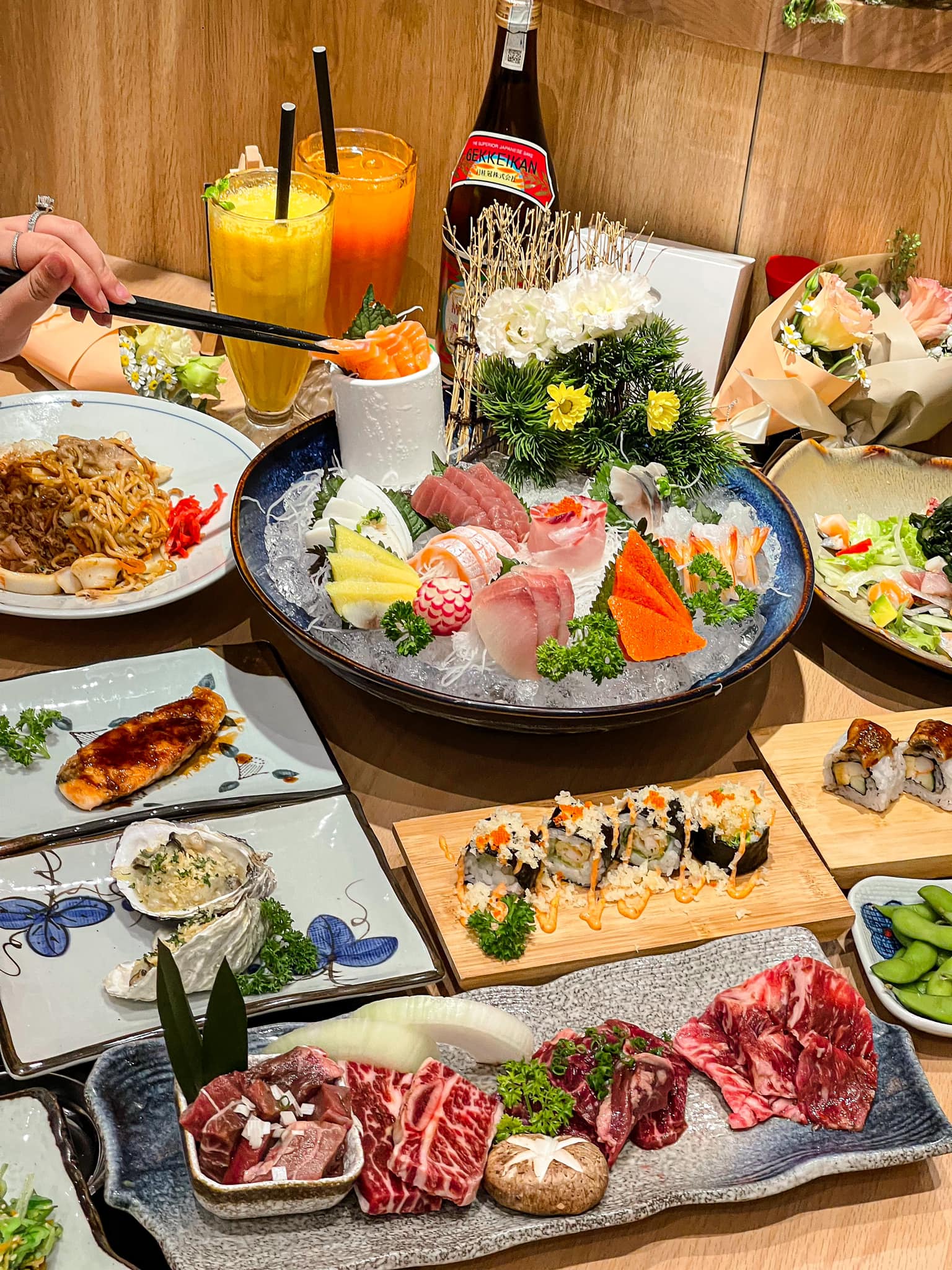 iSushi buffet Nhật Bản