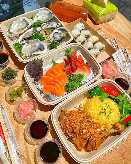 Sashimi, sushi, cơm bento - Deliany